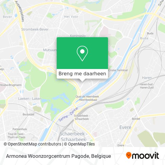 Armonea Woonzorgcentrum Pagode kaart