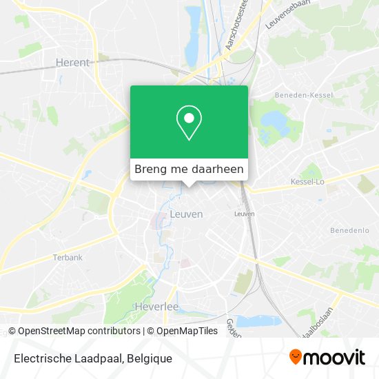 Electrische Laadpaal kaart