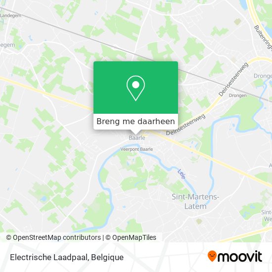 Electrische Laadpaal kaart