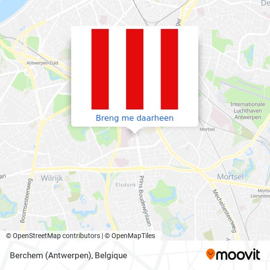 Berchem (Antwerpen) kaart
