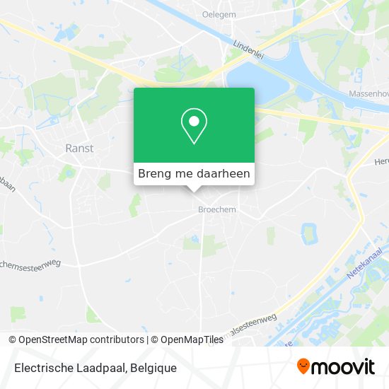 Electrische Laadpaal kaart