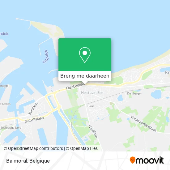 Balmoral kaart