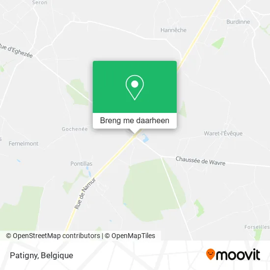 Patigny kaart