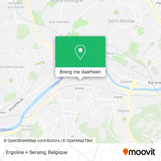 Ergoline + Seraing kaart