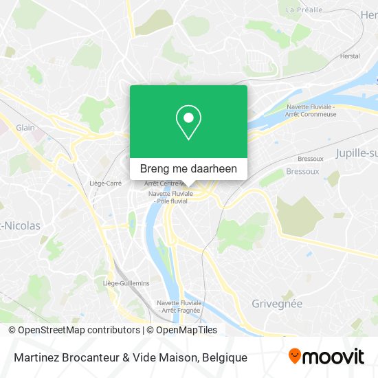 Martinez Brocanteur & Vide Maison kaart
