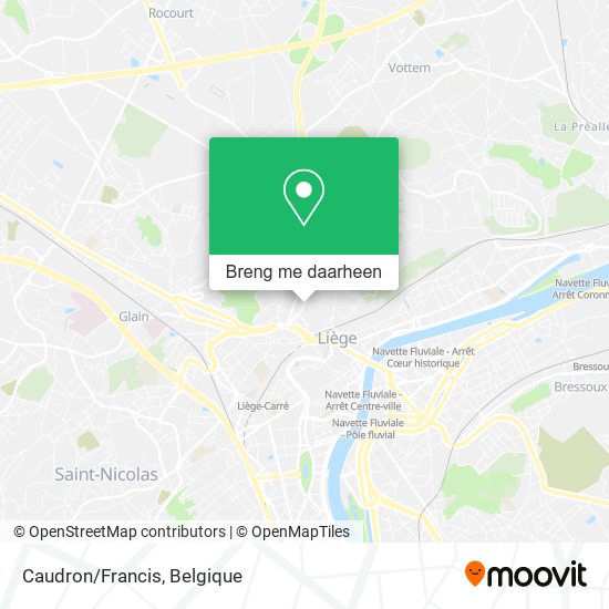 Caudron/Francis kaart