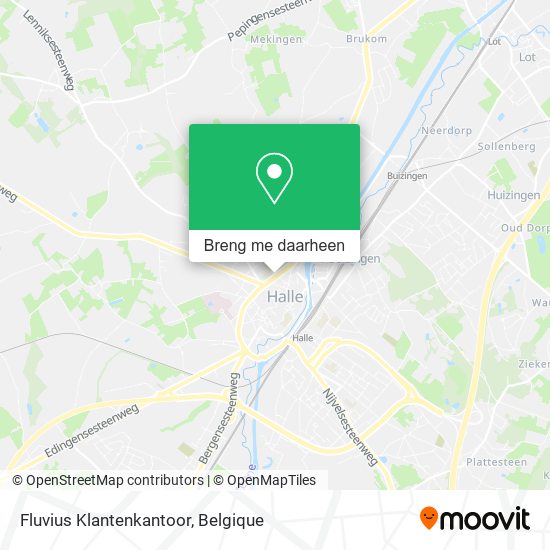 Fluvius Klantenkantoor kaart