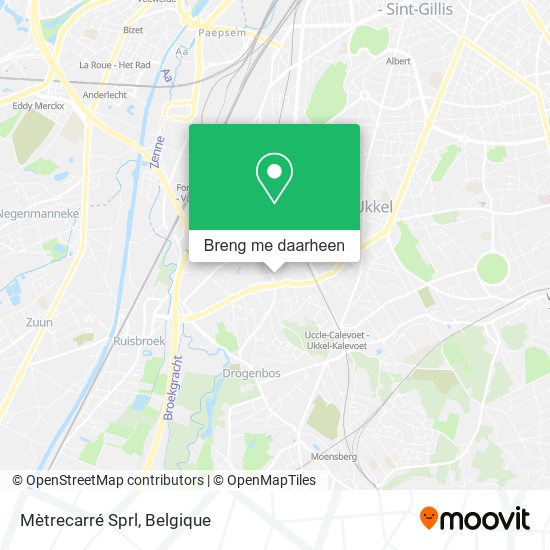 Mètrecarré Sprl kaart