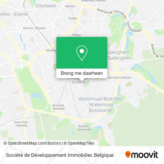 Société de Développement Immobilier kaart
