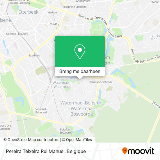 Pereira Teixeira Rui Manuel kaart