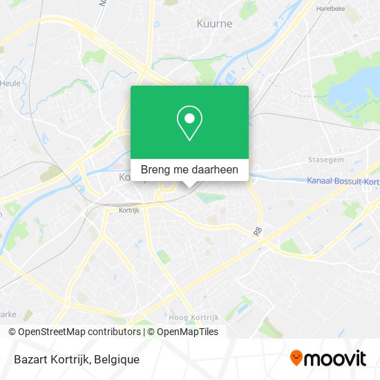 Bazart Kortrijk kaart