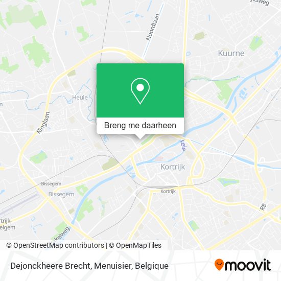 Dejonckheere Brecht, Menuisier kaart