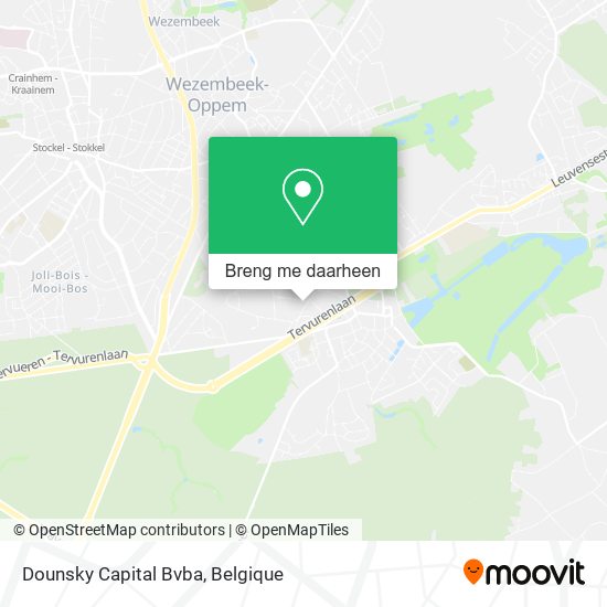 Dounsky Capital Bvba kaart
