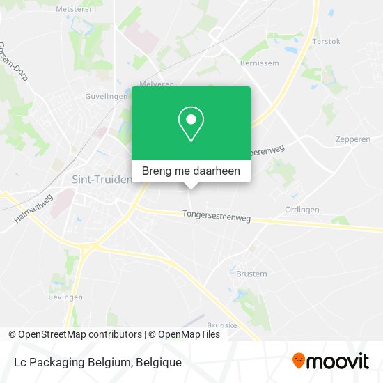 Lc Packaging Belgium kaart