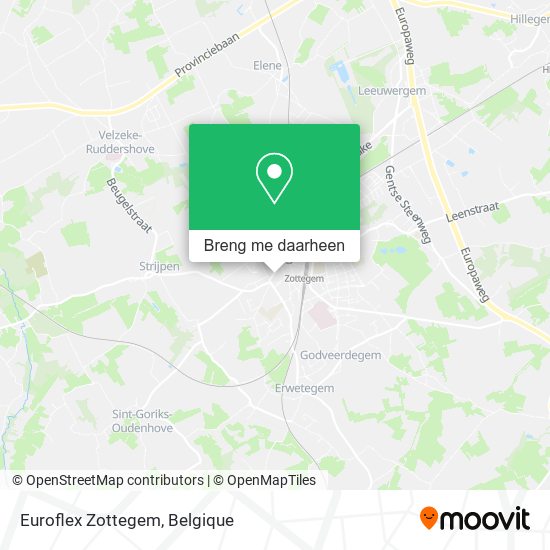 Euroflex Zottegem kaart