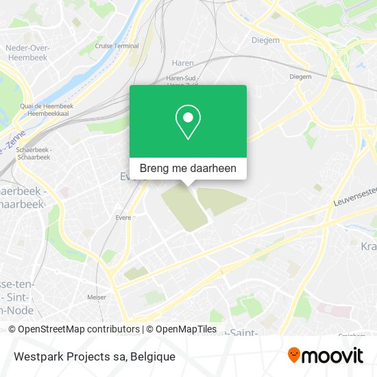 Westpark Projects sa kaart