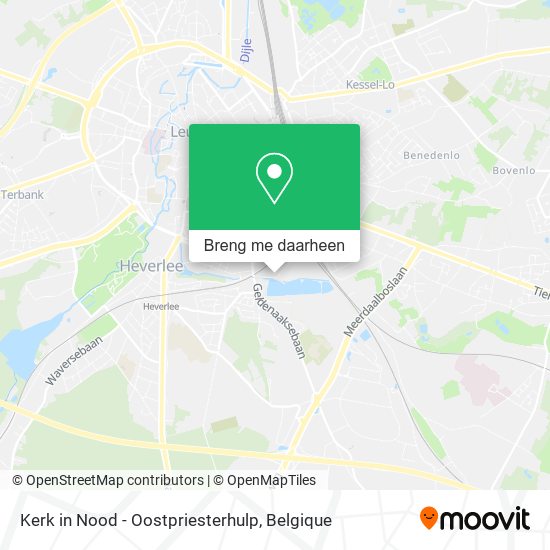 Kerk in Nood - Oostpriesterhulp kaart