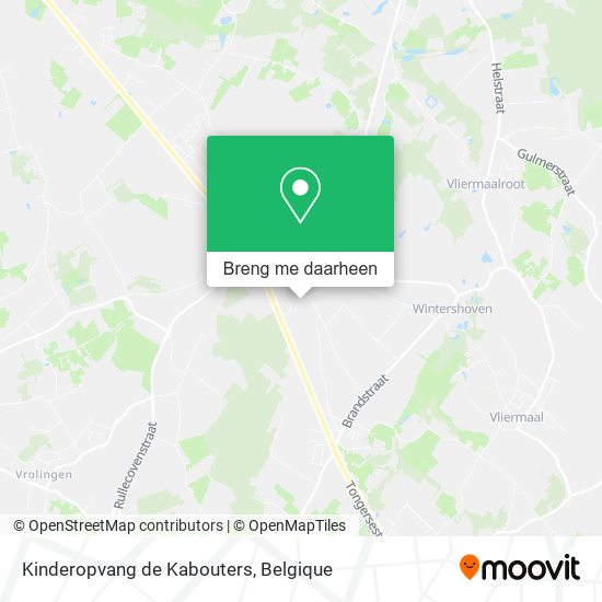 Kinderopvang de Kabouters kaart