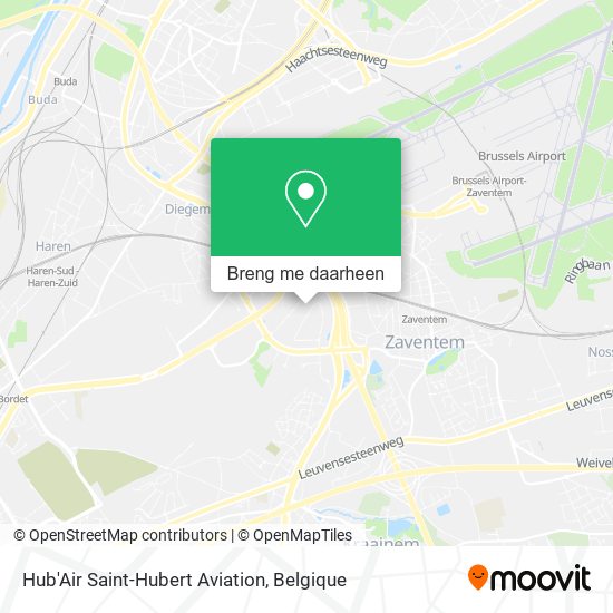 Hub'Air Saint-Hubert Aviation kaart