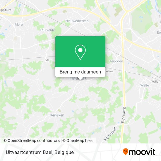 Uitvaartcentrum Bael kaart