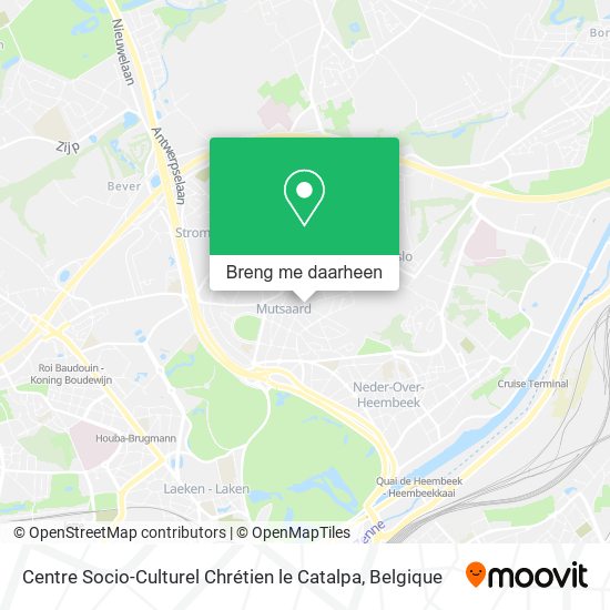 Centre Socio-Culturel Chrétien le Catalpa kaart