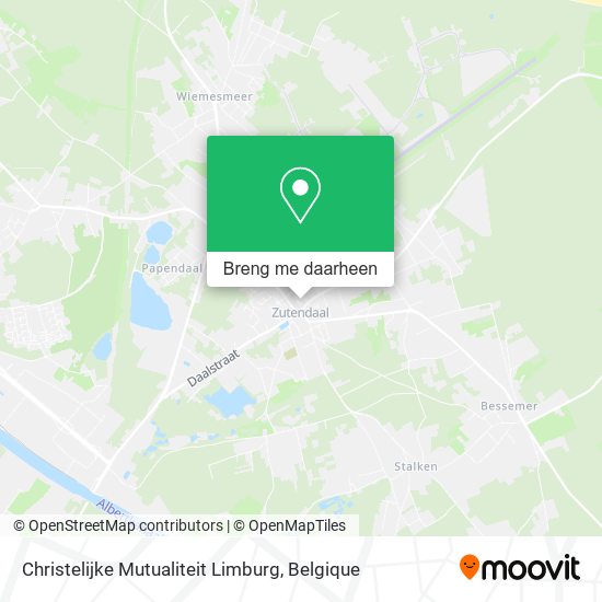 Christelijke Mutualiteit Limburg kaart