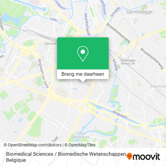Biomedical Sciences / Biomedische Wetenschappen kaart