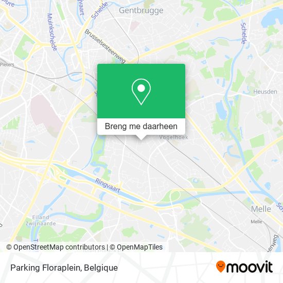 Parking Floraplein kaart
