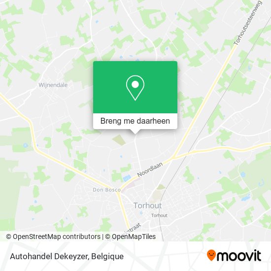 Autohandel Dekeyzer kaart