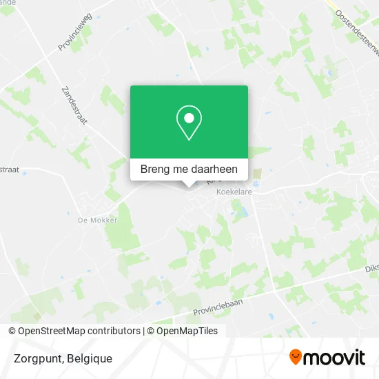 Zorgpunt kaart