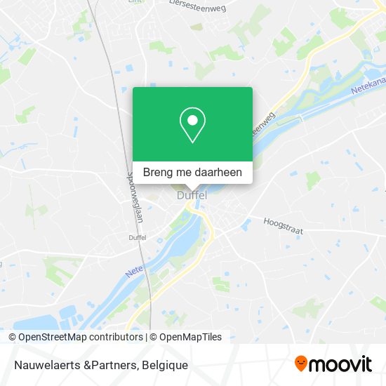 Nauwelaerts &Partners kaart