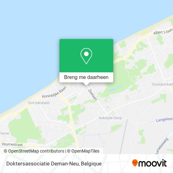 Doktersassociatie Deman-Neu kaart
