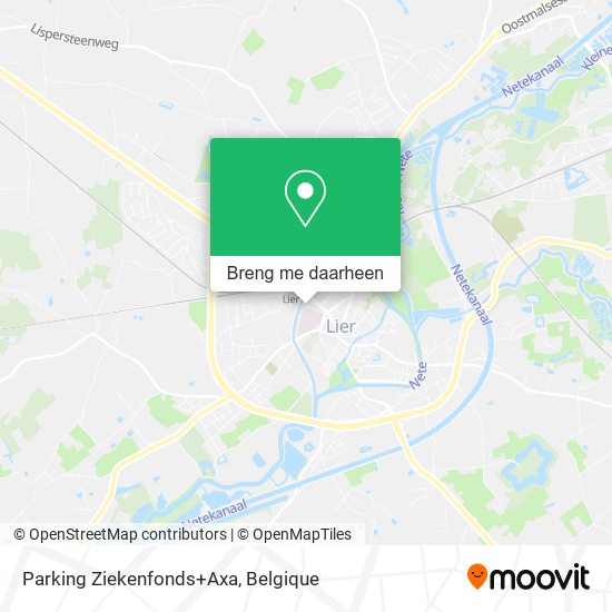 Parking Ziekenfonds+Axa kaart