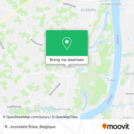 R. Joossens Bvba kaart