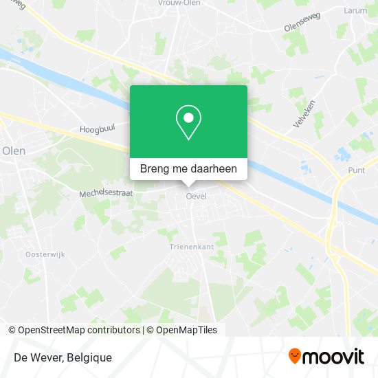 De Wever kaart