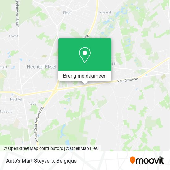 Auto's Mart Steyvers kaart