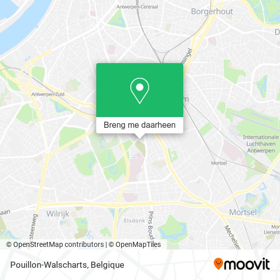 Pouillon-Walscharts kaart