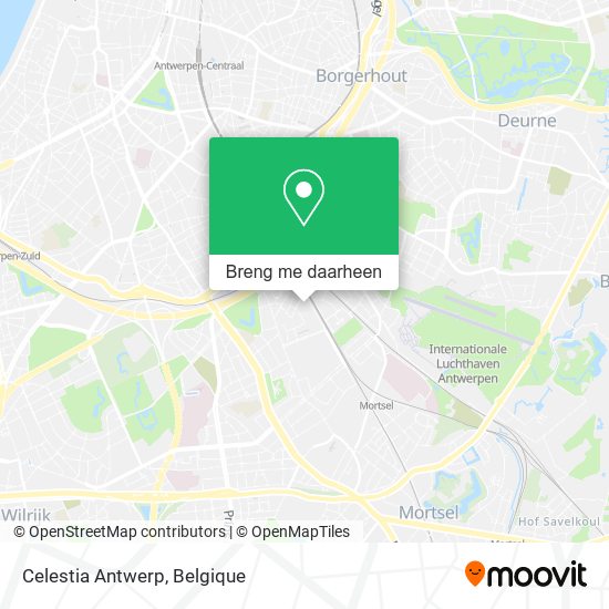 Celestia Antwerp kaart