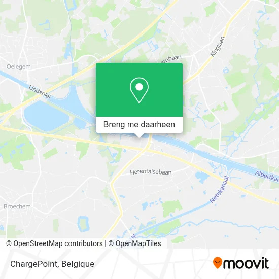 ChargePoint kaart