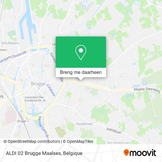ALDI 02 Brugge Maalses kaart