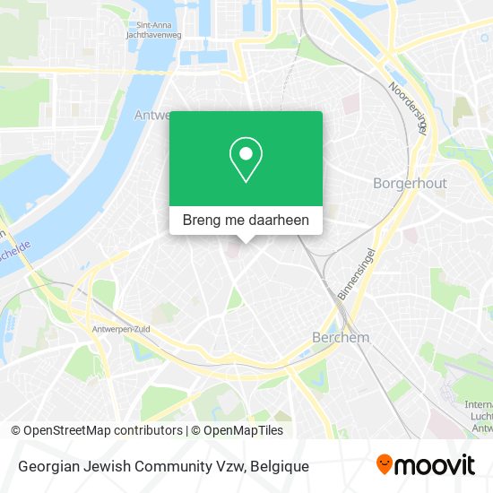 Georgian Jewish Community Vzw kaart