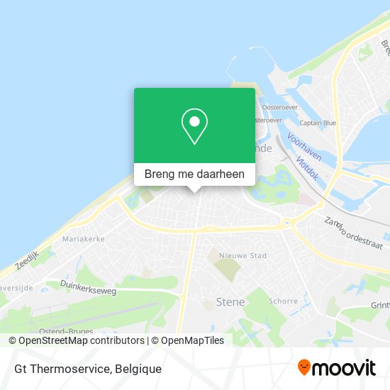 Gt Thermoservice kaart