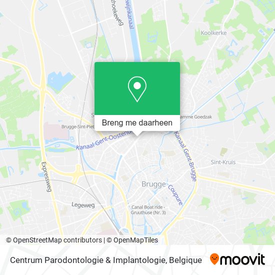 Centrum Parodontologie & Implantologie kaart