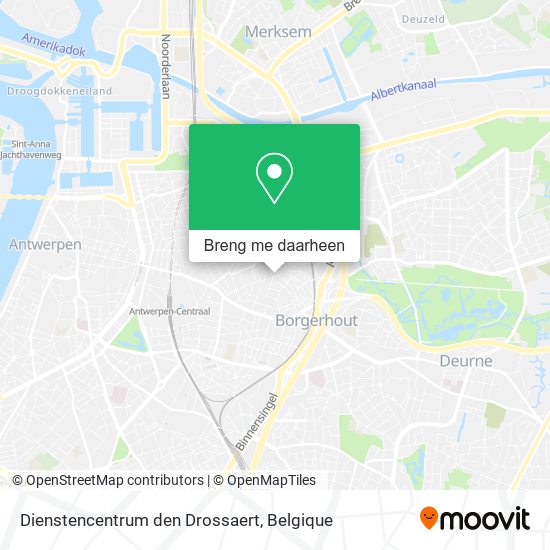 Dienstencentrum den Drossaert kaart