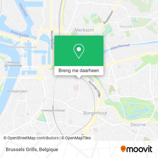 Brussels Grills kaart