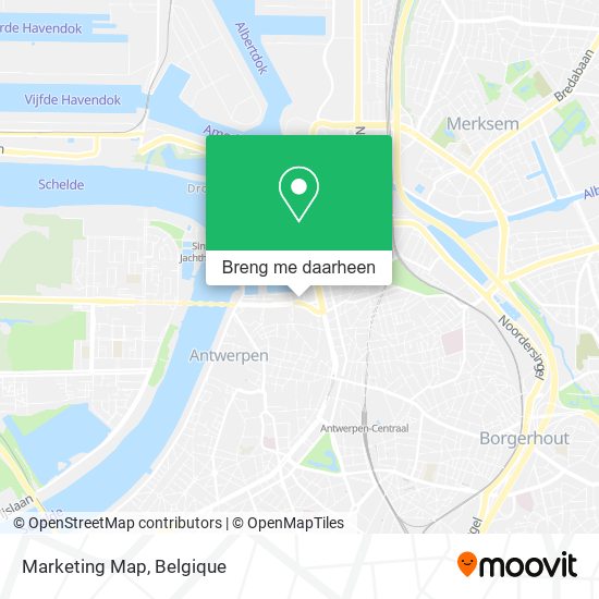 Marketing Map kaart