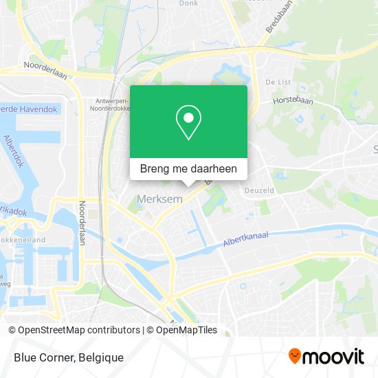 Blue Corner kaart