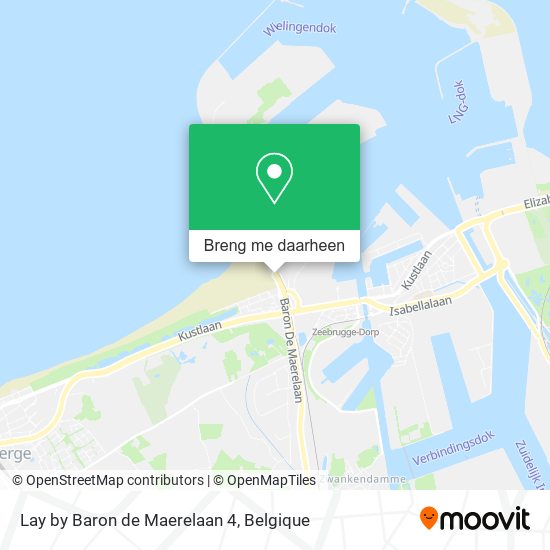 Lay by Baron de Maerelaan 4 kaart