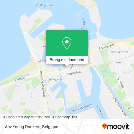 Acv Young Dockers kaart