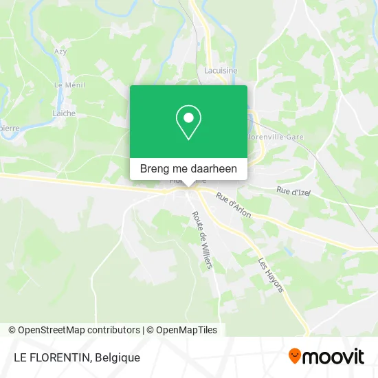LE FLORENTIN kaart